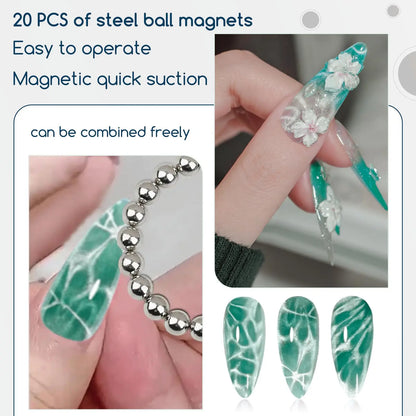 3 in 1 Nails Cat Eye Strong Magnet Kit