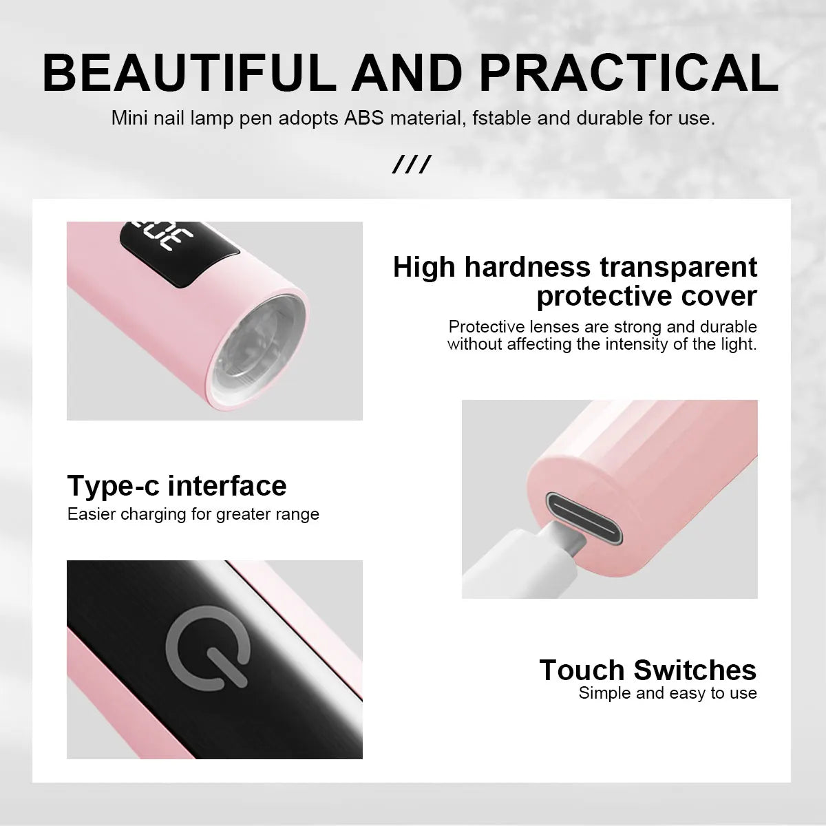 Portable UV Nail Lamp