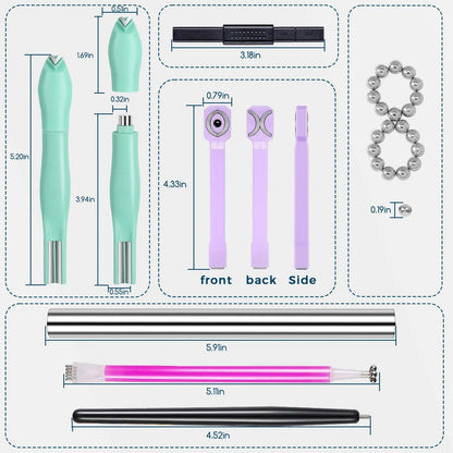 3 in 1 Nails Cat Eye Strong Magnet Kit